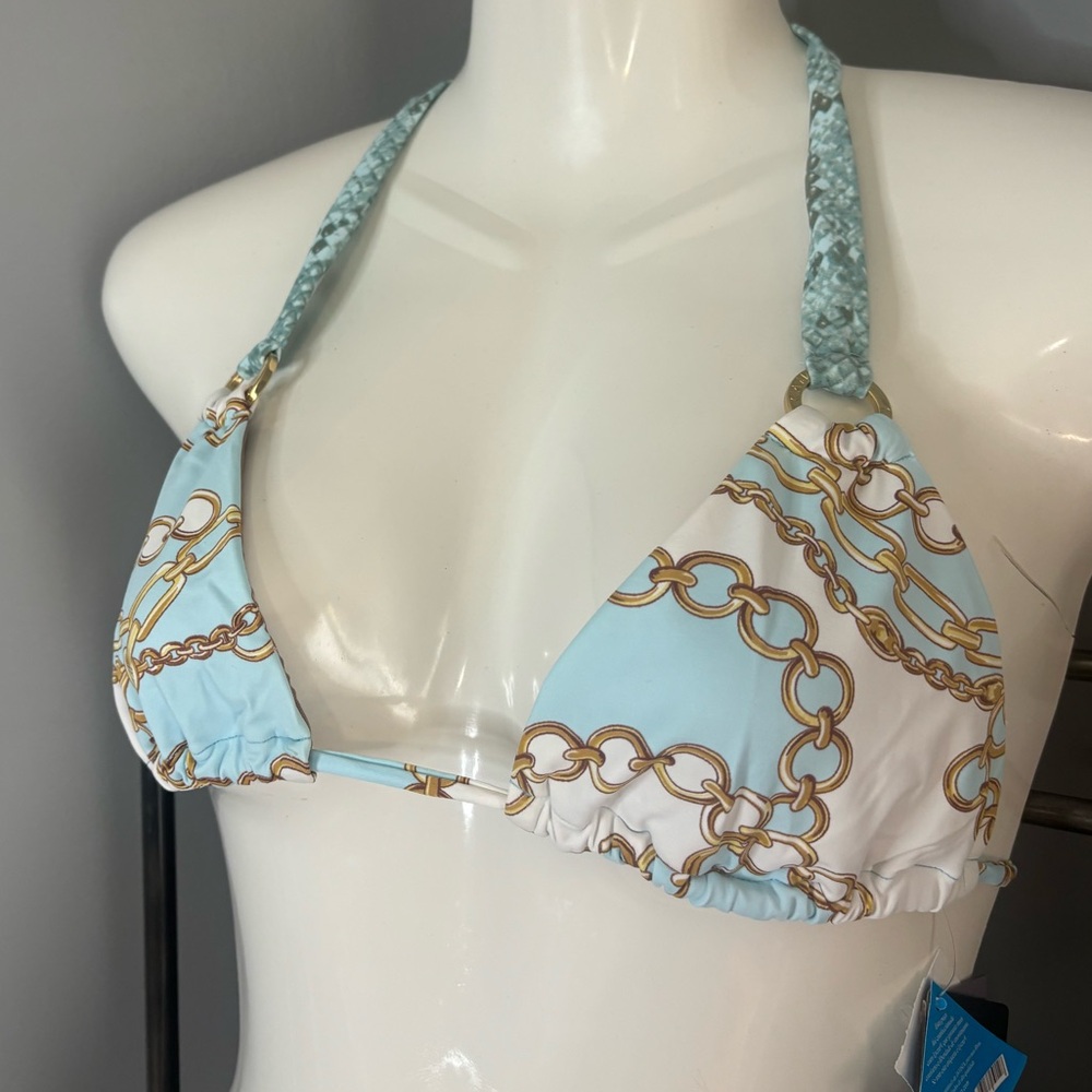 CIA MARITIMA Azul Bikini Swim Top